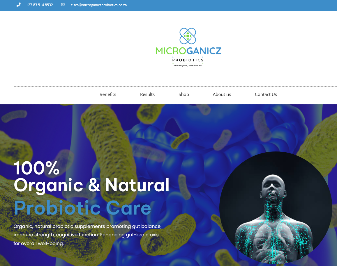 Probiotics 100% Natural 100% Organic