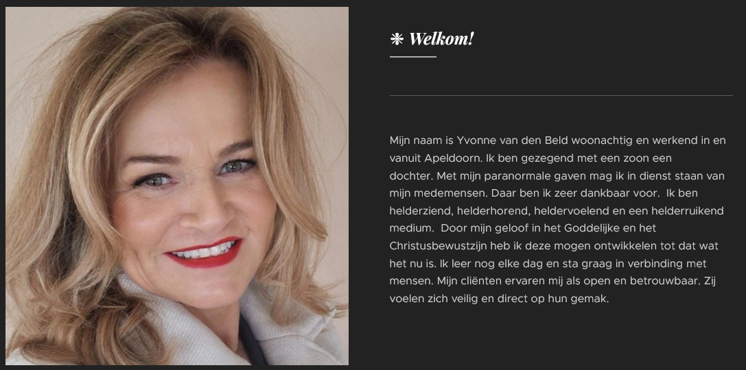 Parapraktijk Yvonne Energetic healings in Apeldoorn